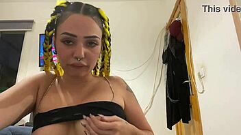 omg this cute teen latina takes monster big black cock in homemade interracial lesbian action!