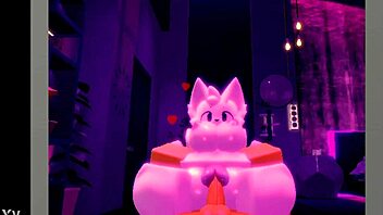 Furry Slut Takes Monster Cock In Rough Anal Fucking With Big Tits Bouncing