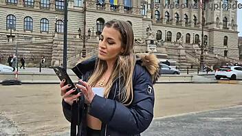 in a wild fake pool setup silvia dellai takes intense non-stop double anal from three guys. she swallows cum after rough gaping action.