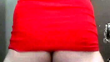 fat booty tranny shows off in dress for intriguing shemale narrative