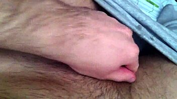I'm masturbating this monster cock until it cums everywhere