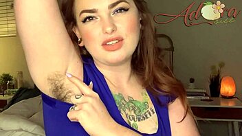 Hey, Watch My Girlfriend Grow Out Armpit Hair for This Dirty Fetish Fantasy!