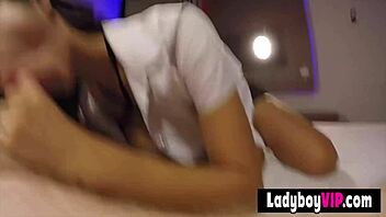 hey, check out this real asian ladyboy giving blowjobs and handjobs! 😘