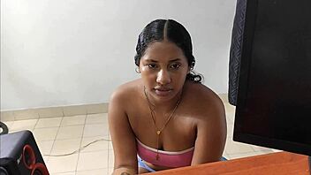 New employee seduces me in POV homemade fuck