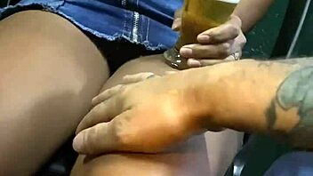 why was my friend without panties at the bar? i got scared!