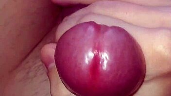 just showing off my pierced dick while i stroke it slowly