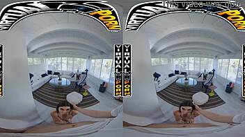 hey, virtual porn where mae milano stuffs her mouth with stepbros dick making him moan