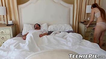 what's it like when petite teen 18+ alyce anderson with tiny tits handles a huge cock