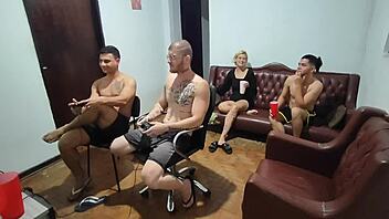 Amigos Foram Jogar Video Game E Acabou Em Sexo E Putaria. Ready For Bareback Anal With Monster Cock In Gay Fetish Ass Play?