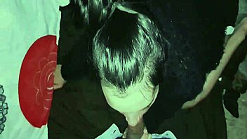 Sweet Latina Sucking A Big Cock