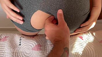 whoa i ripped this brunette teen's pants in pure lust and fucked her tight pussy hard with my monster cock like she deserves 😈💥