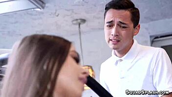 she pretended to be a virgin so her hot athletic milf could help with that massive wet pussy