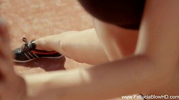 hey, this cute blonde babe loves giving sensual blowjobs with romantic music