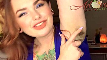 Hey, Watch My Girlfriend Grow Out Armpit Hair for This Dirty Fetish Fantasy!