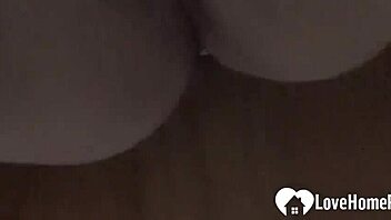 oh yeah, this milf is laying down on the floor to finger her hairy pussy hard.