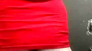 fat booty tranny shows off in dress for intriguing shemale narrative