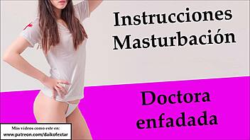 joi in spanish - angry doctor takes it out on you!