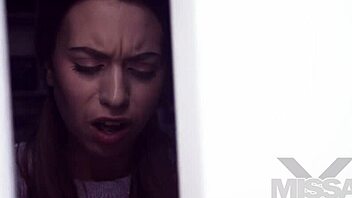 Blindfolded Milf Teased with Monster Cock and Handcuffs Until Creampie Orgasm