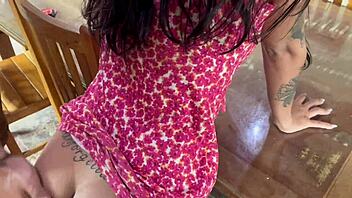 Brazilian latina amateur caught giving anal to husband's friends in intriguing interracial encounter