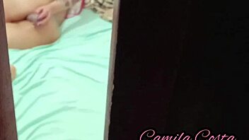 I caught the milf using a toy in her ass, came inside and it dripped out complete.