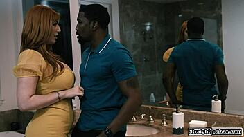 I Feel So Aroused Watching Petite Blonde in Interracial Threesome with Big Cock Licking and Fucking