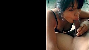 Mexican Babe Spreads Legs For Hard Pounding On Sofa While Parents Away