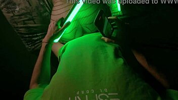 Catwoman In Stockings And Gloves Enjoys Sensual Blowjob Orgasm With Cum On Tits