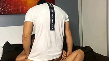 in a casual story, sucking cock and enjoying anal with trans partner leads to hot fun