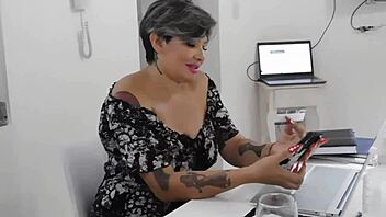 Slut Calls Lover to Pick Her Up Before Husband Comes