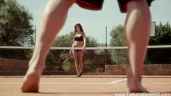 hey, this cute blonde babe loves giving sensual blowjobs with romantic music