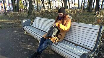 Hey, I'm stripping off my jeans after that sweaty walk today