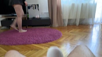 accidentally surprised my big ass friend with a creampie moment