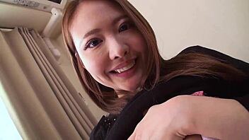 sweet young woman craves swallowing cum in this steamy japanese encounter with intense desire building up