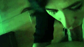 Beautiful Student Handjob Teen 18+ Cumshot with Deepthroat and Facial Action