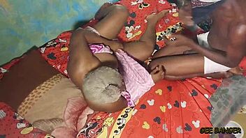 Can This Ebony Beauty Handle Dripping Wet Pussy Squirting While Riding Big Black Cock in Doggystyle?