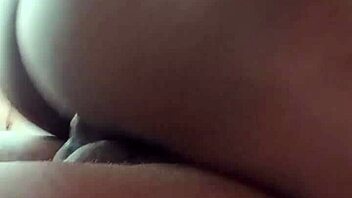 Morning glory hits with hot ebony homemade couple riding creamy pussy to cum 😏
