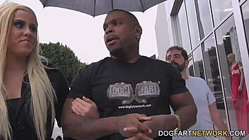 i watch in shock as brooke summers handles her first massive black cock