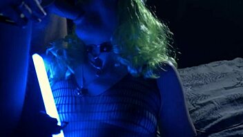 Catwoman In Stockings And Gloves Enjoys Sensual Blowjob Orgasm With Cum On Tits