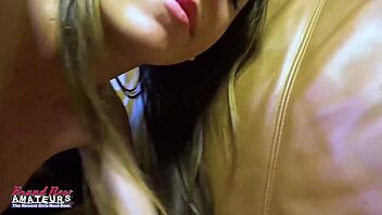 petite busty cloe sucks a cock and gets her wet pussy deeply drilled