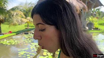 Oh Wow, Cumwalk In Public Cafe While Eating Pasta Carbonara With Fresh Sperm All Over My Face!