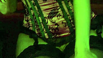 Why not tease in red corset and stockings during this hot photoshoot?