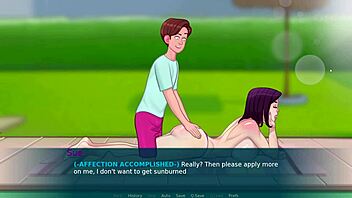 Hey, check out this big ass milf in Sexnote game parody! 🍑📖