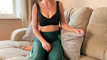 Oh Wow, My Friend's Hot Russian Milf Lured Me Over And Fucked Me Hard With Moans And Cum!