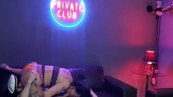 pov captain pica and dinnigata fucking on swing house sofa