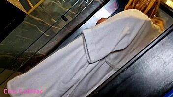 Get Ready For Sexy Latina Cleo Cadillac In Lingerie And Shower Fun!