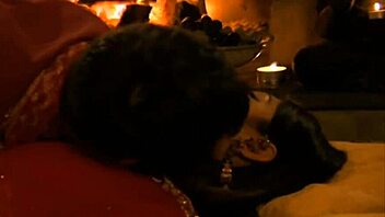 hey exotic indian couple shows erotic massage and oral love making skills