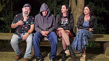 Topcast Entrevista Gaby Hotwife com Monica Lima e Tigrão no Dogging!