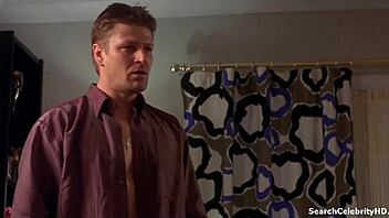 uh, alex kingston in that essex boys scene from 2000, givin' a hot handjob like a pro