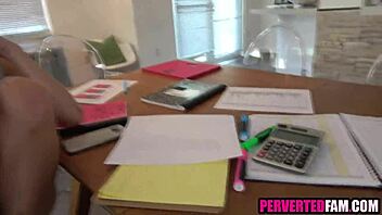 i'm a cute blonde teen offering my tight pussy to this guy with a monster cock in pov doggystyle fucking action.