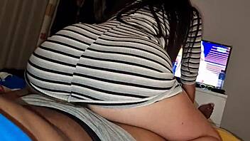 curvy teen gets assfucked by boyfriend's best friend at his birthday party